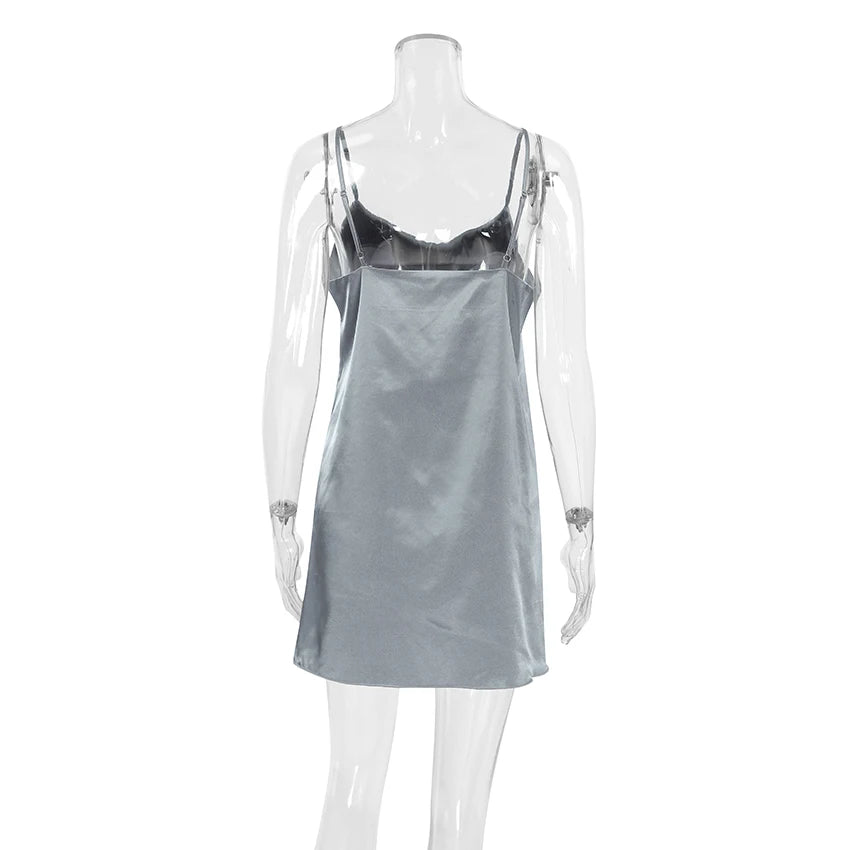 HiLoc Luxury Satin Nightgown Robe Set Women's V-Neck Spaghetti Strap Chemise Long Sleeve Belted Robe 2 Piece Loungewear 2026