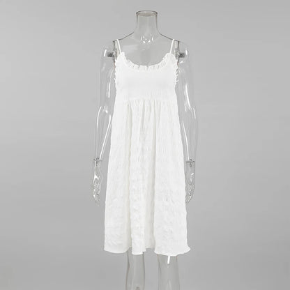 Hiloc Elegant Apricot Spaghetti Strap Night Dress Summer Sleeveless Woven Knee-Length Nightgown Thin Home Jacquard Sleepdress