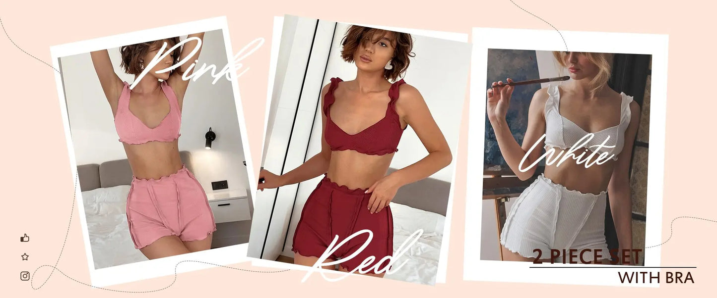 HiLoc Plaid Sleepwear Women Pajama Long Pants Sets Long Sleeve Casual 2 Pieces Night Wears Summer Korean Casual Home Suit 2026