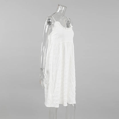Hiloc Elegant Apricot Spaghetti Strap Night Dress Summer Sleeveless Woven Knee-Length Nightgown Thin Home Jacquard Sleepdress