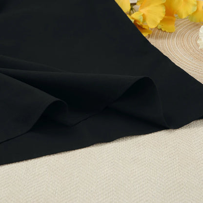 Hiloc Black Pure Cotton Sleeveless Woman Night Dress Loose Button Sleepdress Woven Spaghetti Strap Plunging Neckline Nightgowns