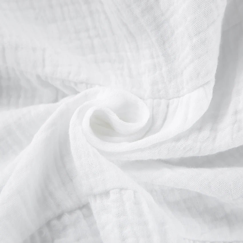 Hiloc White Pure Cotton Sweet Spaghetti Strap Mini Dress Summer Pullover Bow Backless Nightgowns Lace-Up Loose Night Dress Woman