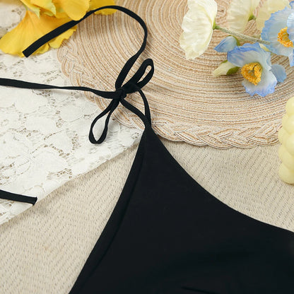 Hiloc Black Pure Cotton Sleeveless Woman Night Dress Loose Button Sleepdress Woven Spaghetti Strap Plunging Neckline Nightgowns