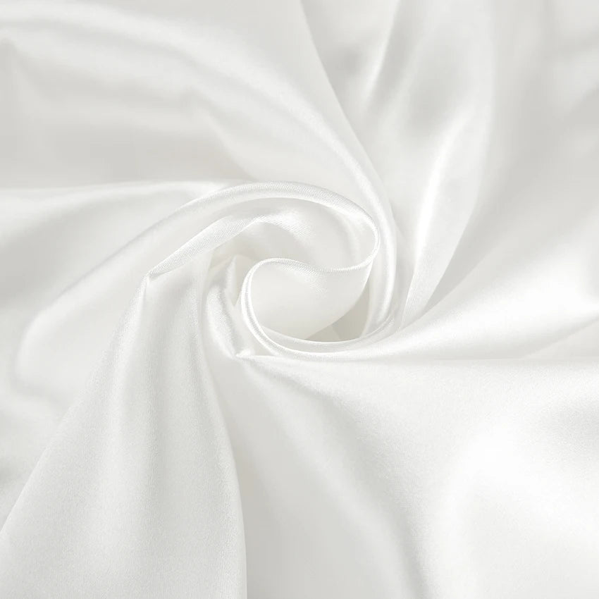 HiLoc 2025 Summer Sexy Lace Nightgown Robe With Belt Fashion Satin Long Sleeve Sleepwear Casual White Mini Dress For Women